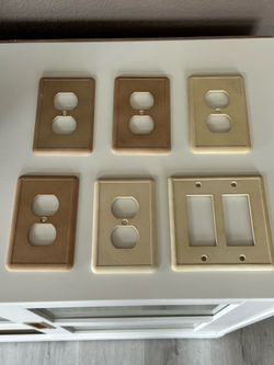 Hampton Bay Faux Stone Outlet Covers