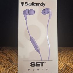 Skullcandy Set USB-C In-Ear Earbuds S2SXY - Purple