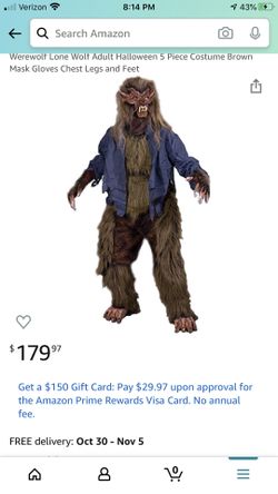 Werewolf Halloween Costume