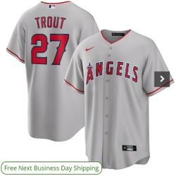 Angels Trout Jersey $48 Firm On Price 