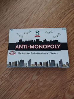 Anti-Monopoly Board Game