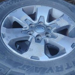 Rim Size 18 with tires Included!!!(Factory Tires and Rims)(275/65R18)