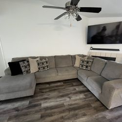Gray Sectional Couch