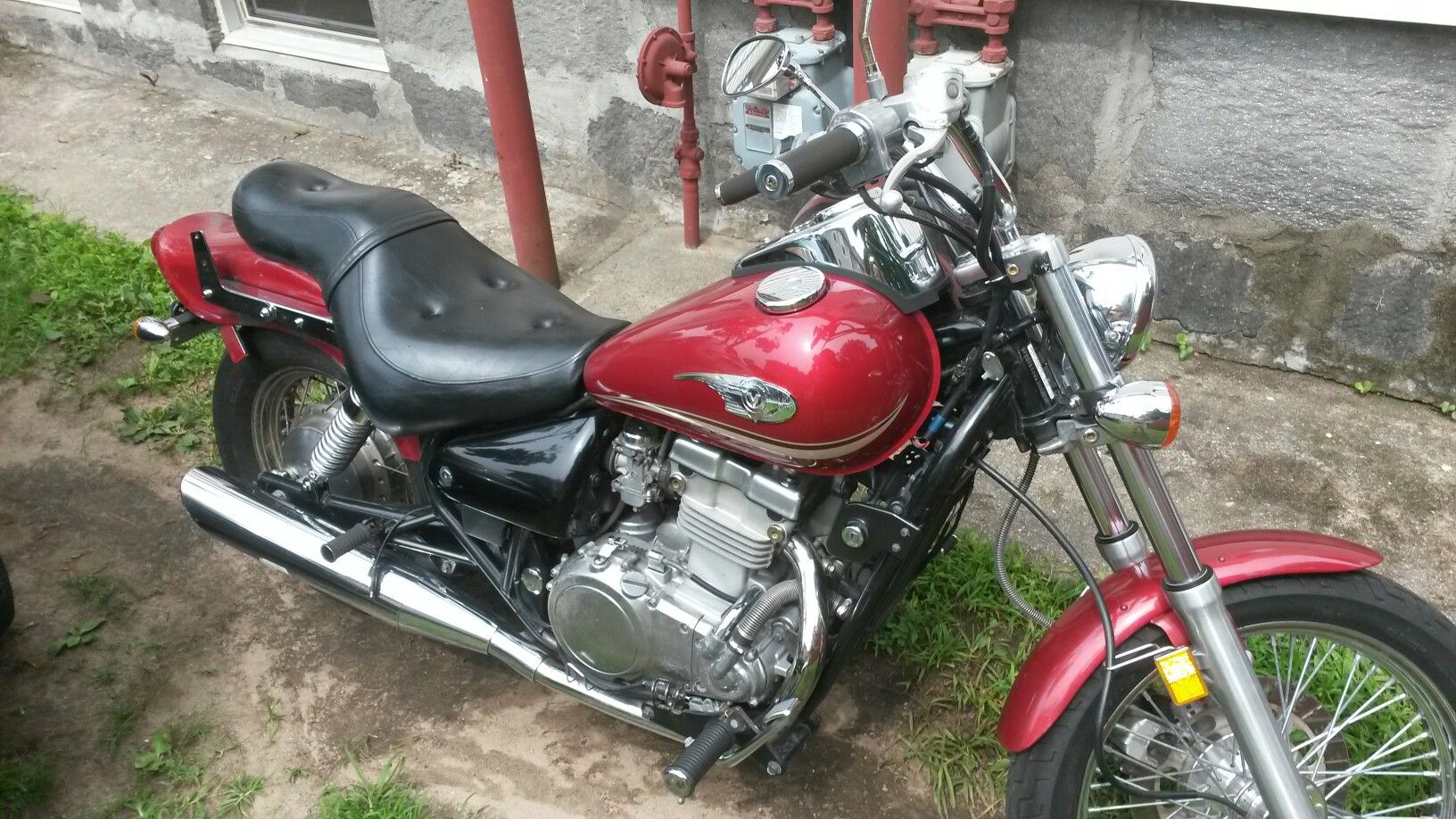 Kawasaki 2004 500 cc Vulcan motorcycle