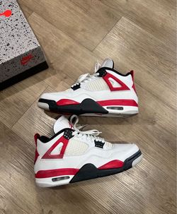 Jordan 4 red cement size 10