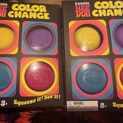 Needoh Teenie Color Change $20 Each