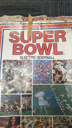 1977 Superbowl Electric Football