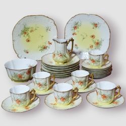 Antique Limoges France Tea Set