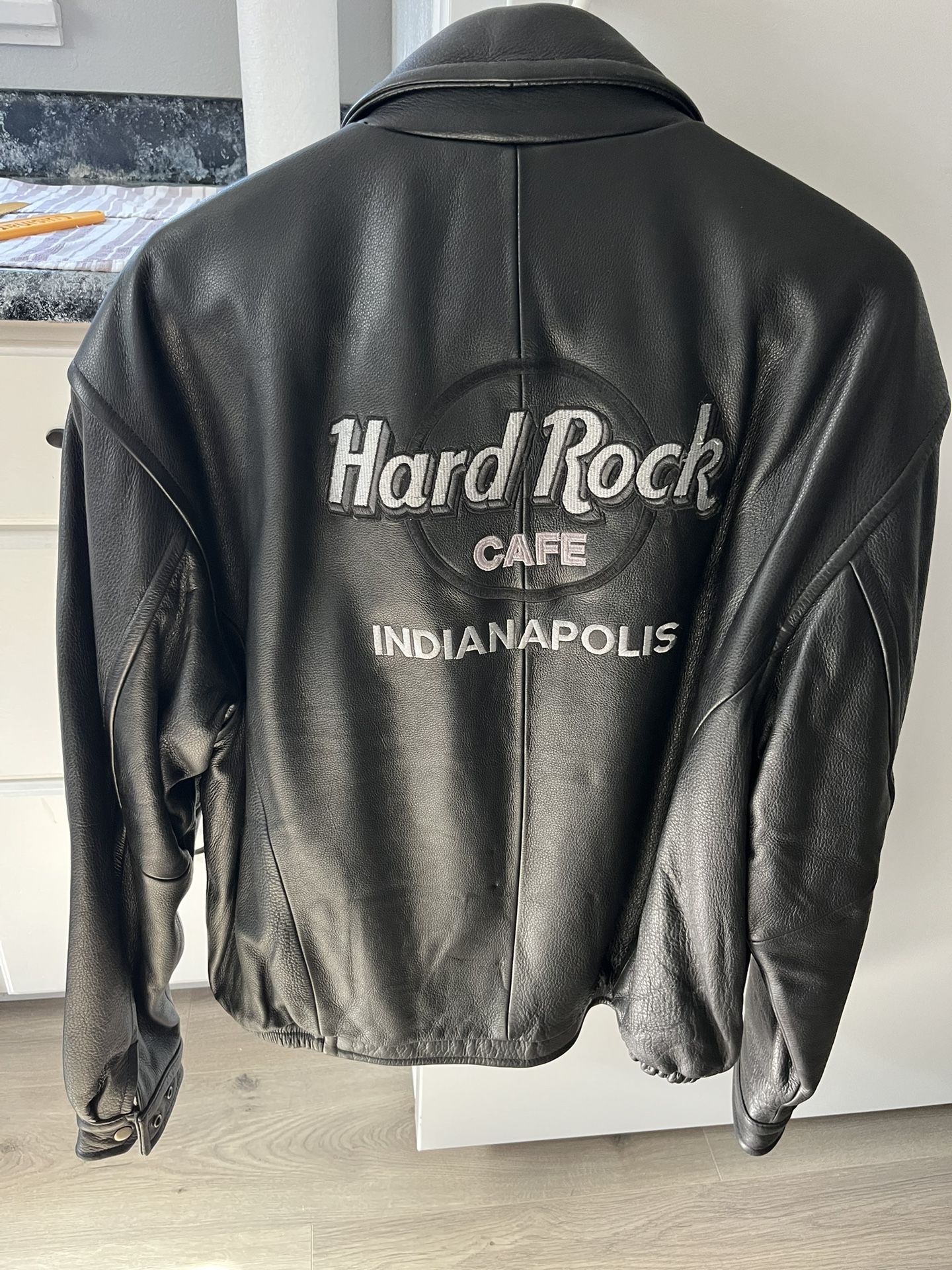 Hard Rock Indianapolis Leather Jacket