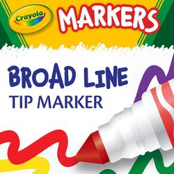Crayola Broad Line Markers (128 Count)
