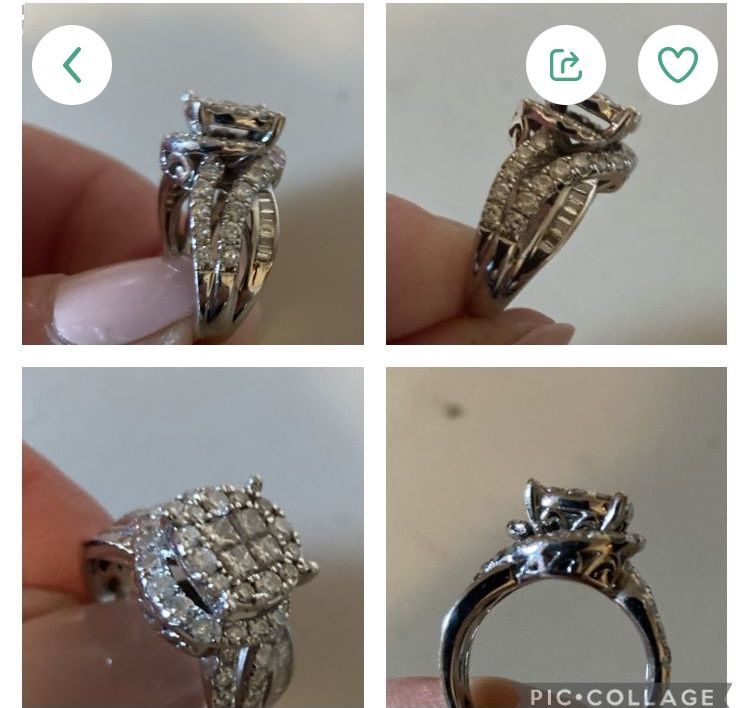 14k Diamond Ring Almost 2 Carats
