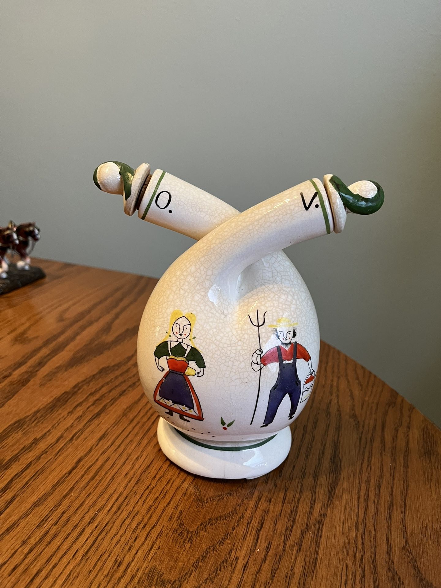 Vintage Oil And Vinegar Decanter