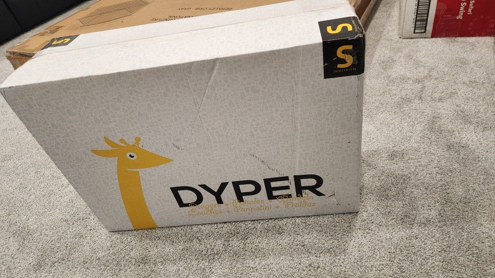 Unopened Box Of Diapers