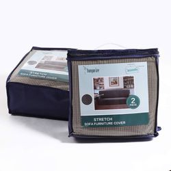 Turquoize 2-Piece Stretch Furniture Cover. 