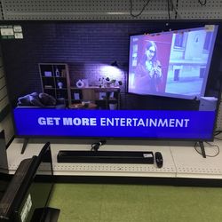 65” LG Smart Tv With Remote