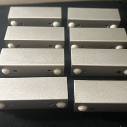 Set of 8 Silver Wooden Sofa/Sectional Legs, 6”x2”x2” IN GREAT CONDITION!