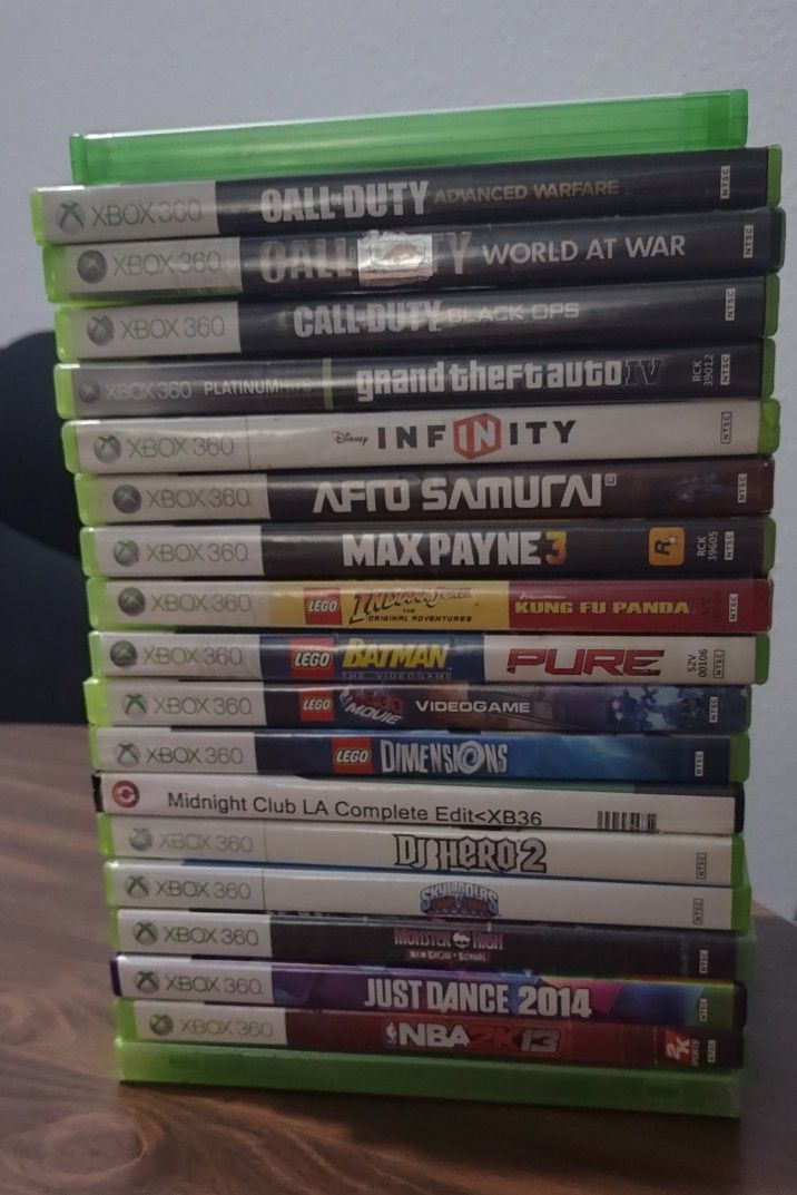 18- XBOX 360 GAMES