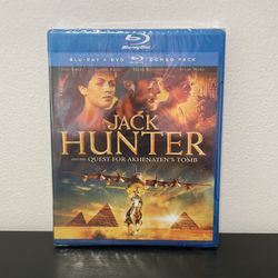 Jack Hunter & Quest For Akhenaten’s Tomb Blu-Ray + DVD Combo NEW SEALED Egypt