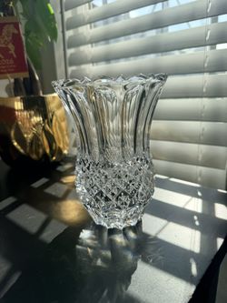Crystal Flower Vase 