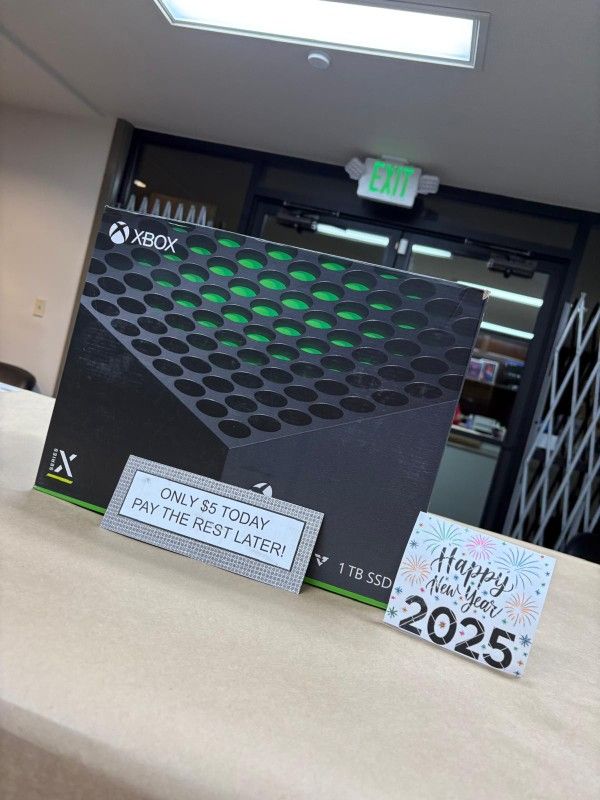 Xbox Series X Game Console New - Pay $1 today and pay the rest later -