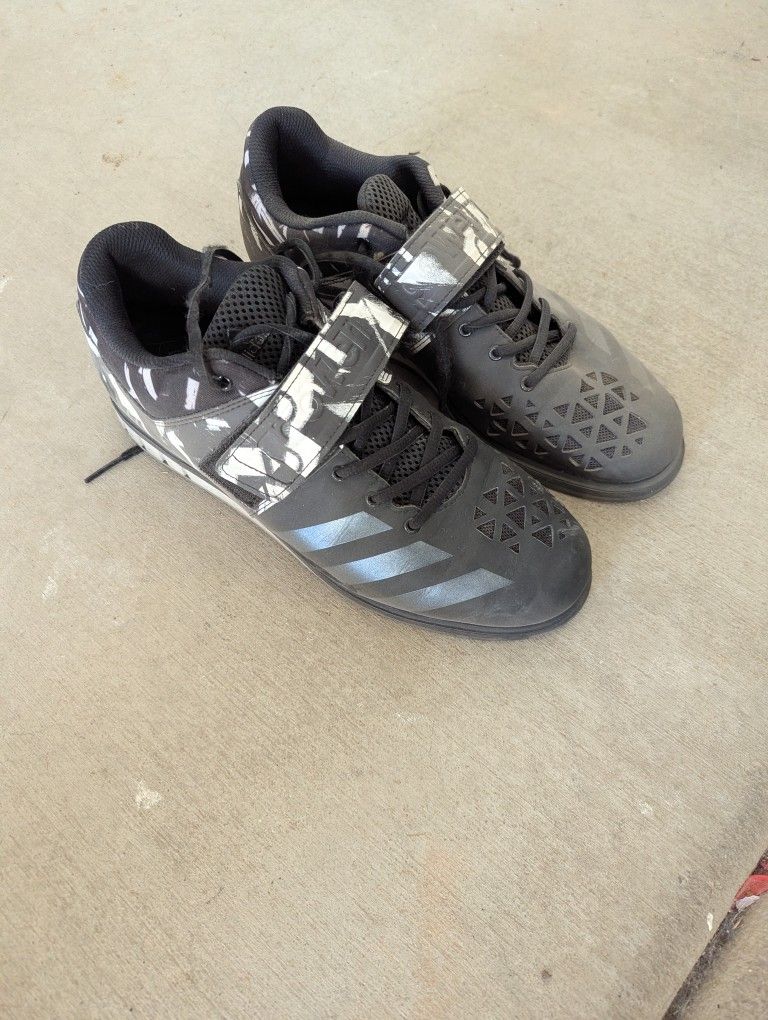 Adidas Mens 10.5 Power Lifting Shoes