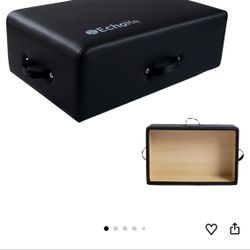 Pilates Sitting Box for Pilates Reformer by EchoMe, Box Pilates Reformer for Home Gym, Professional Studio Use, and Strength Exercises, Pilates Reform