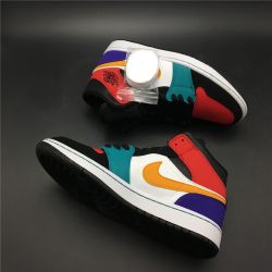 JORDAN 1 MID BRED MULTI-COLOR