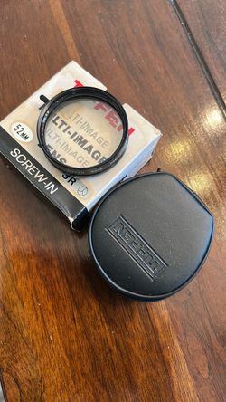 52 mm screw in lens…