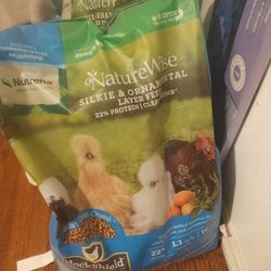 3 Bags Silkie Ornamental Chicken Layer Feed