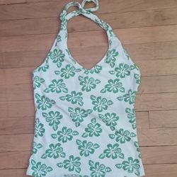 Stitch Hawaiian☆Halter Top☆Size L/XL