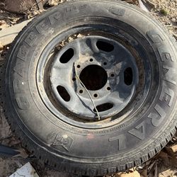 Spare tire & wheel (Ford)