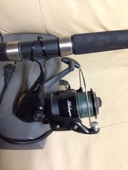 Tiger Shakespeare's fishing pole