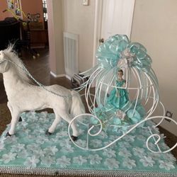 Metal Carriage For Quinceañera