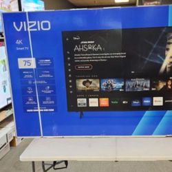75 Tv $55 Down Text The Tv Is On Financing Free Delivery Six Month Warranty. 75 Vizio Tv Smart 4k Hdtv 