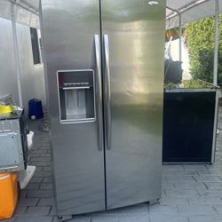 Stainless Steel Whirlpool Refrigerator 