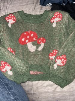 Toddler Mushroom Sweater