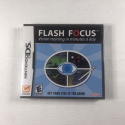 Nintendo Ds Flash Focus Brand New