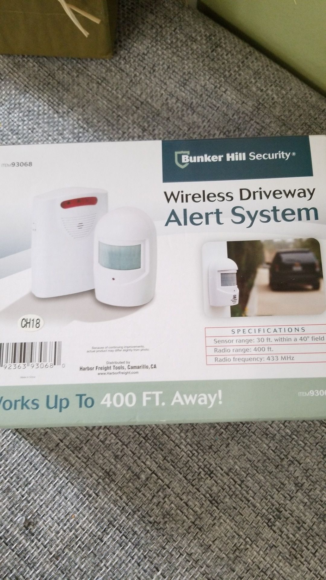 New Wireless Driveway System