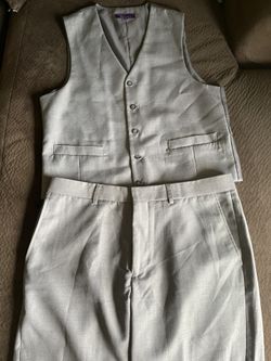 Men’s Vest And Slacks Vinci