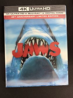 Jaws Blu Ray 45th Anniversary Limited Edition