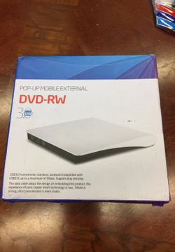 Pop-up mobile external DVD RW New in the box