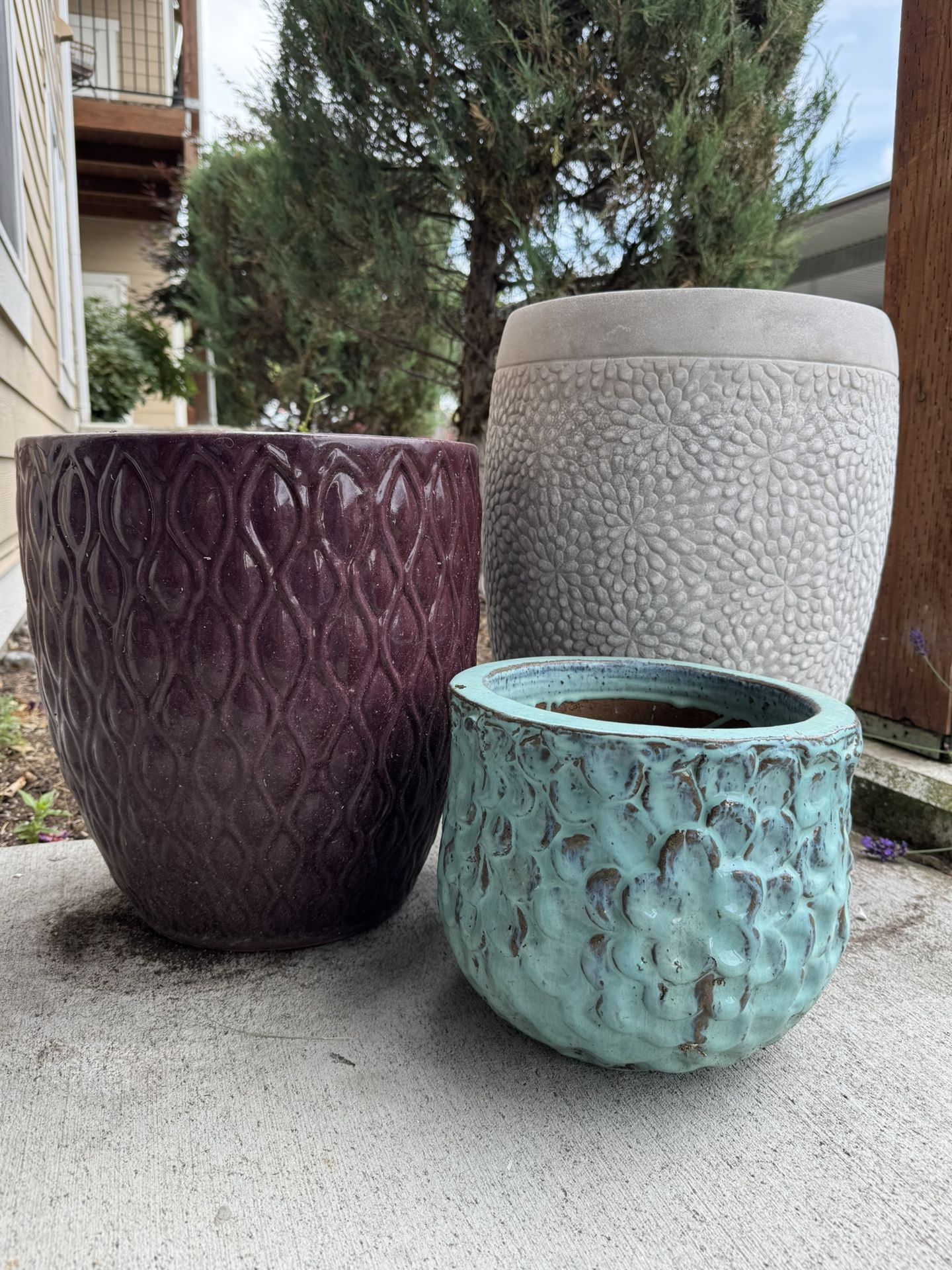 Set Of Ceramic Pots