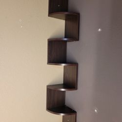 Floating Corner Shelf