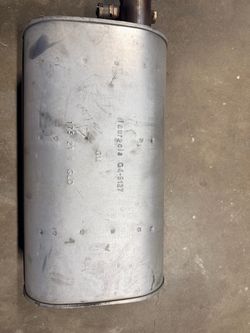 2021 Chevy Silverado 1500 muffler