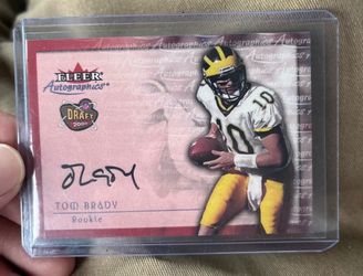Tom Brady Auto