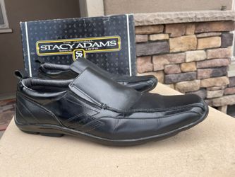 Black Stacy Adams Dress Shoe