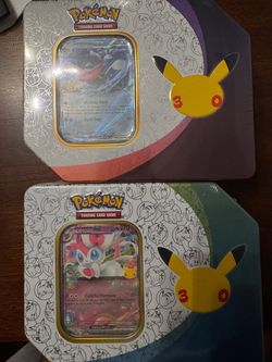 Pokémon TCG 30th Anniversary Tin Set of 2