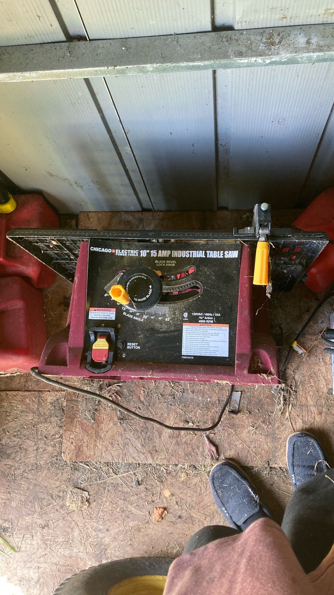 10” Table Saw
