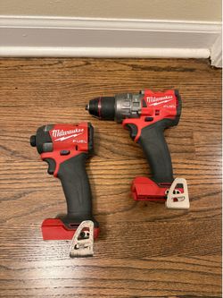 M18 FUEL 18V Lithium-Ion Brushless Cordless 1/4 in. Hex Impact Driver & Hammer Drill