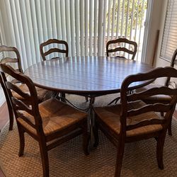 Plymouth Wood table and chairs